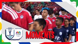 Matchday atmosphere builds as Singapore and Indonesia walk out | ASEAN Hyundai Cup 2026