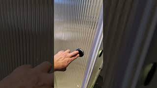 fluted glass shower screen two door slider frameless #bathdesign #interiordesign #home