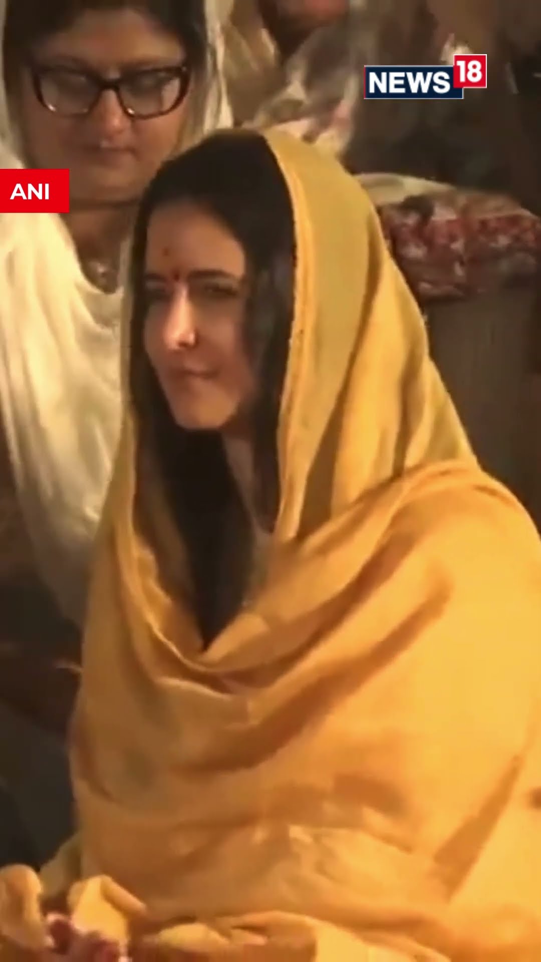 Katrina Is Back From Maha Kumbh, Looks Pretty In Yellow Indian Attire | N18K | #trending
