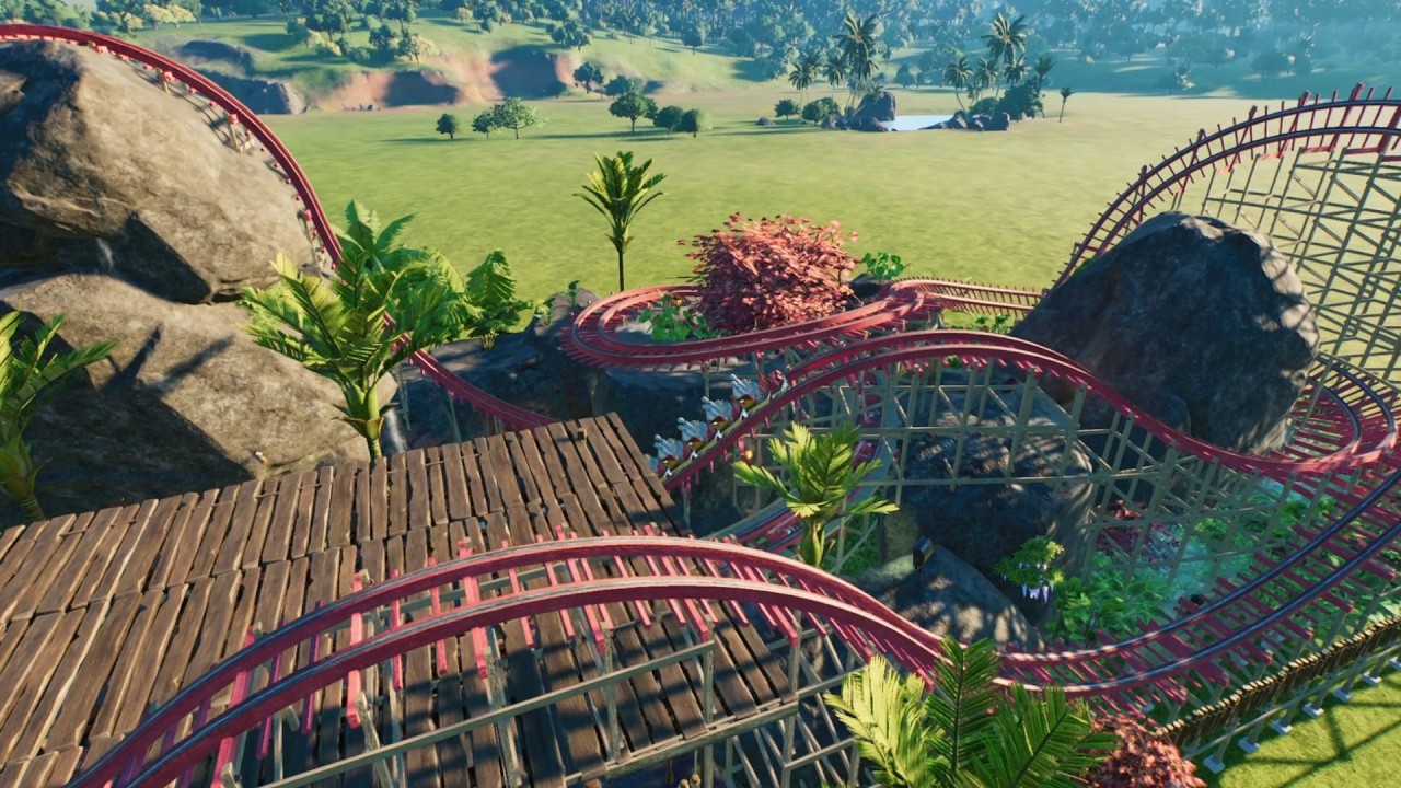 Jungle Rocker Jungle Rocker Offride Planet Coaster 2 (made by paulrocket) - YouTube