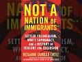 Not “A Nation of Immigrants” — What This Story Actually Conceals