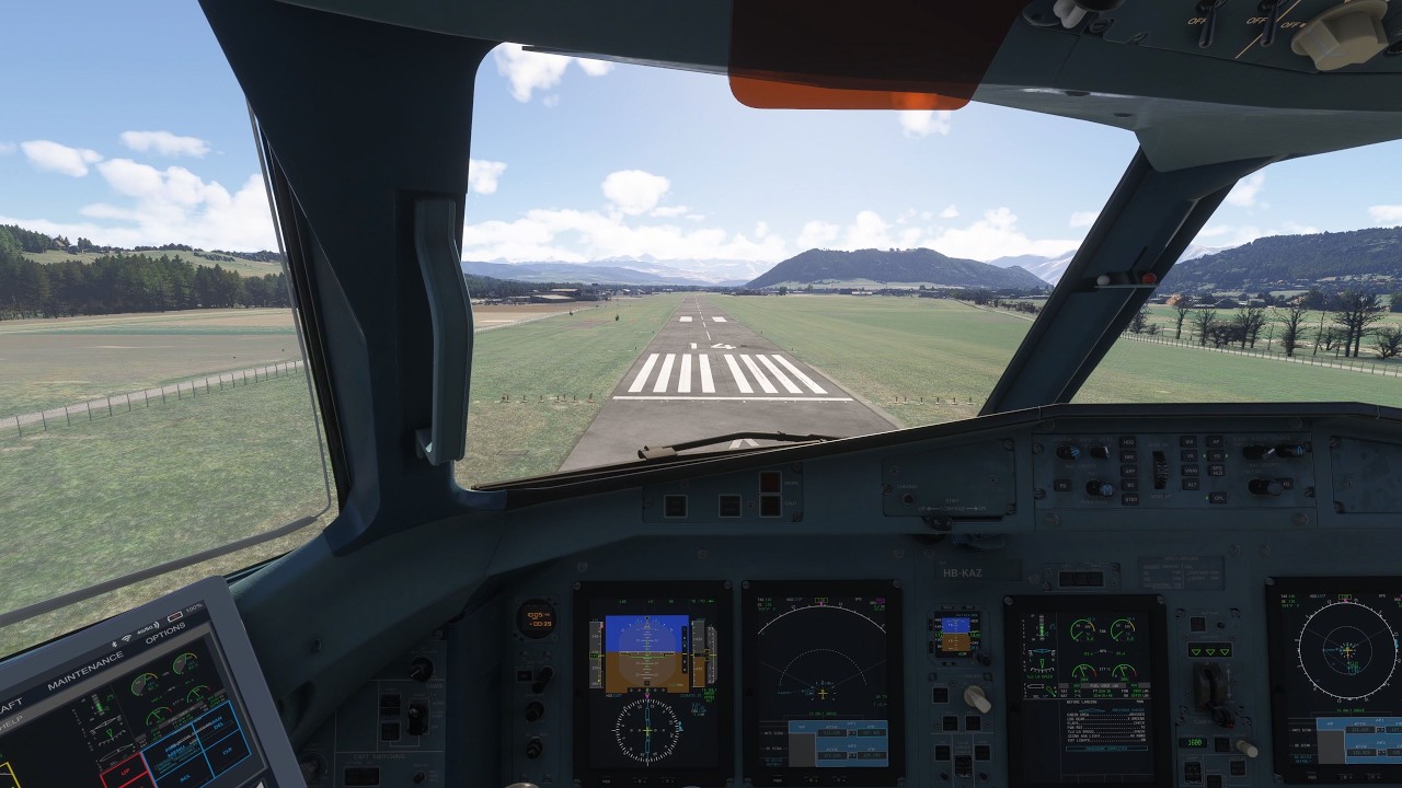 MSFS 2024 Bern Belp (LSZB) landing ATR 72-600F BeyondATC