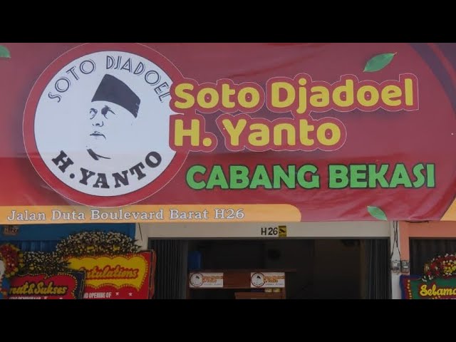 Grand Opening Soto Djadoel H Yanto cab Bekasi class=