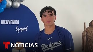 Este Joven Mexicano De 14 Años Firmó Con Los Dodgers Noticias Telemundo