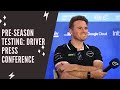 Wednesday Driver Press Conference | Formula E Pre-Season Testing | Valencia 2025