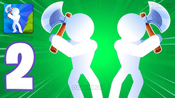 Railroad: Idle Arcade Game Gameplay Walkthrough Part 2 - Tutorial Building Railroads (Android,iOS)