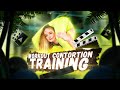 Workout contortion training. Flexshow. Extremely backbending poses. Flexible circus performer.