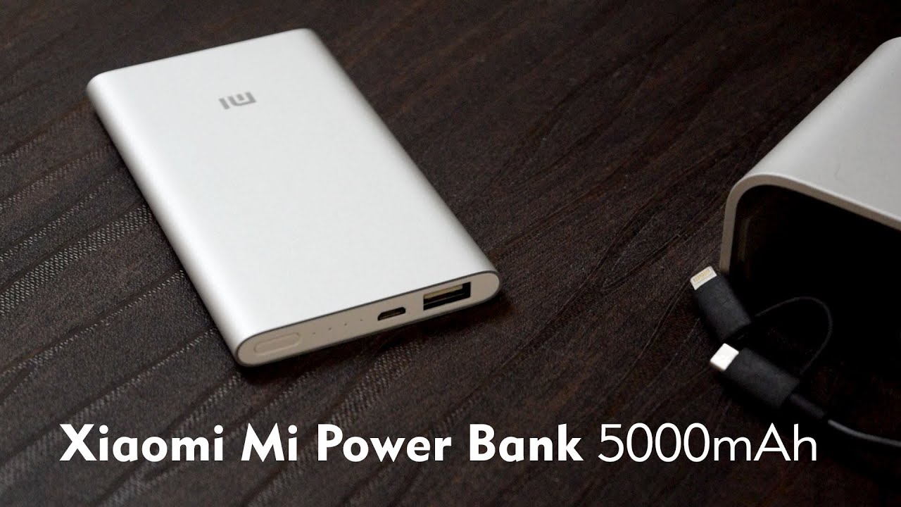 Xiaomi Mi Power Bank Slim 5000