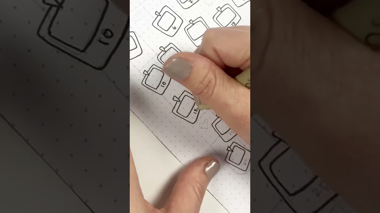 February bullet journal mood tracker ✨ 