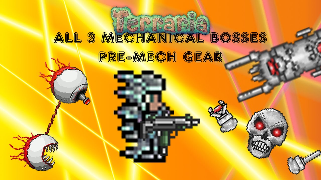 All Terraria bosses: Mechanical, Hardmode Terraria bosses, and more