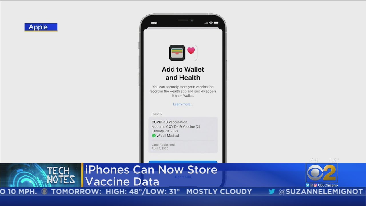 Ed's Tech Notes: iPhone Stores Vaccine Data, Delta Face Recognition, Drones For Farming