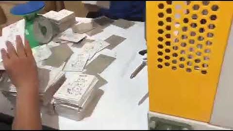 034 982 5634 - Máy cắt dán màng co pof, máy bọc màng co pof tự động tốc độ cao 60sp/phút