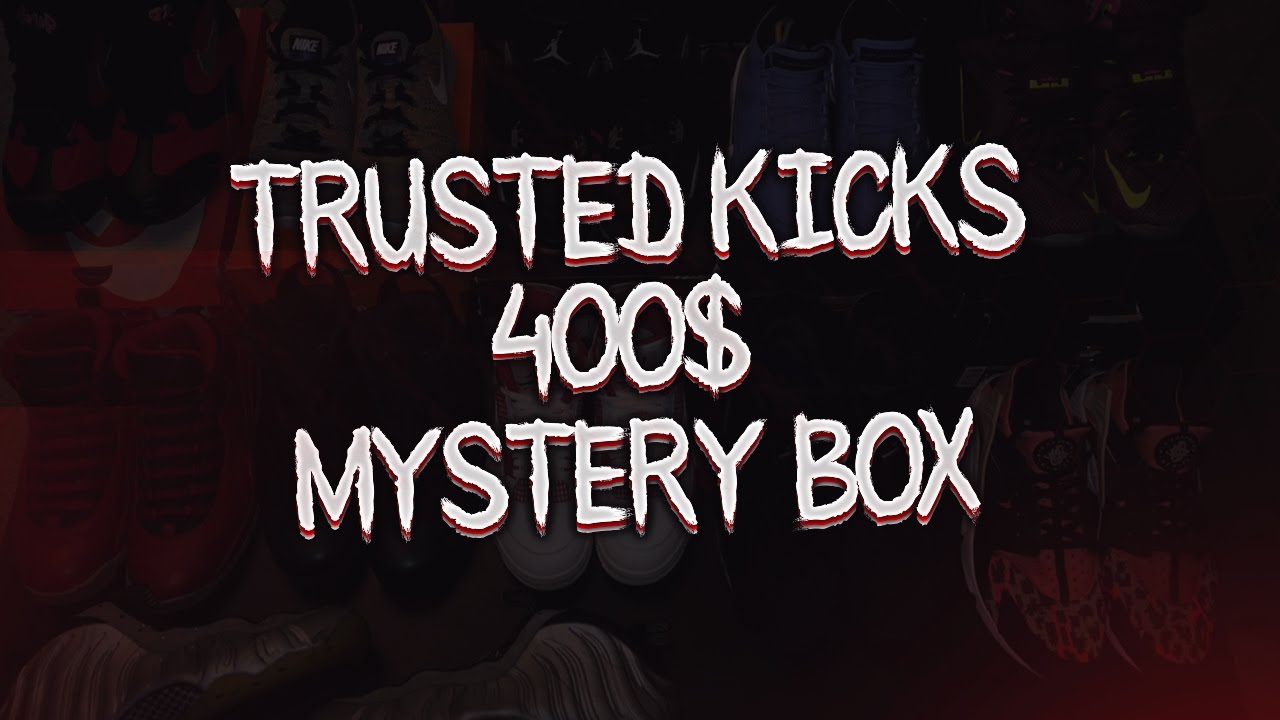 UrbanKicks: TrustedKicks 400$ Mystery Box! @trustedkicks