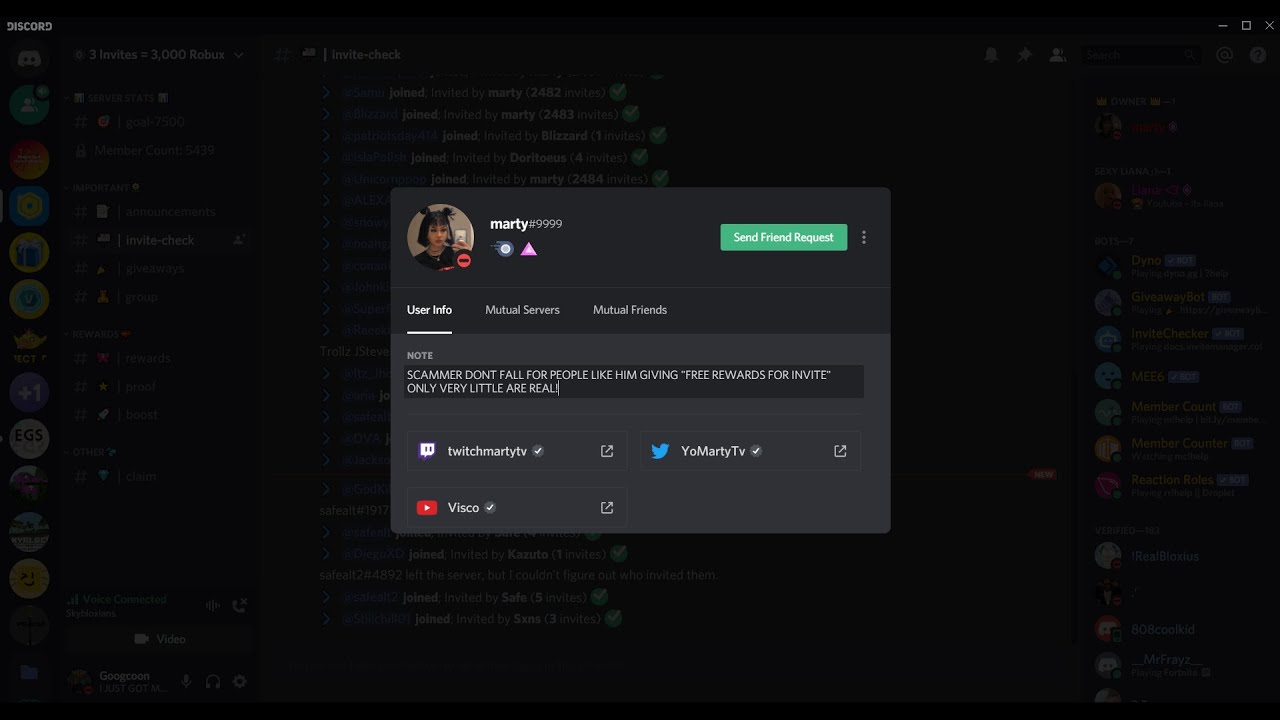 EXPOSING FAKE DISCORD SERVERS! YouTube