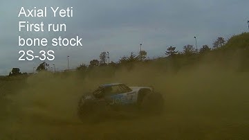 Axial Yeti First Run