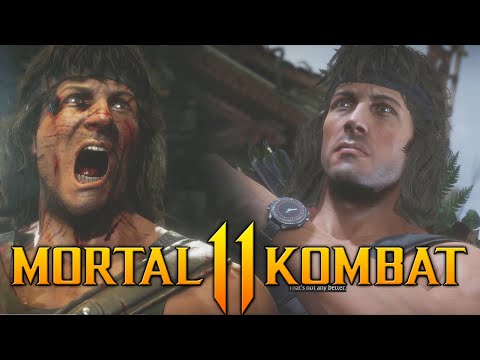 RAMBO IS TOO MUCH FUN IN MK11 - Mortal Kombat 11 Online