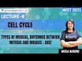 L8: Cell Cycle - Meiosis - Types of Meiosis, Quiz | NEET 2021 | NEET Biology