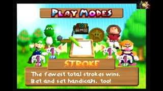 Mario Golf 64 All characters