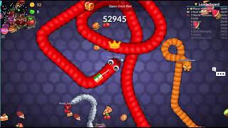 14 KNOCKOUTS & RANK #1! 💥 Snake vs Worms screenshot 5