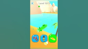 Shape Shifting 2 GAMEPLAY Level No -1813 Walkthrough - New Update Car Racing #Shorts #ShapeShifting