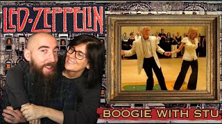 Led Zeppelin - Boogie With Stu (REACTION) with my wife