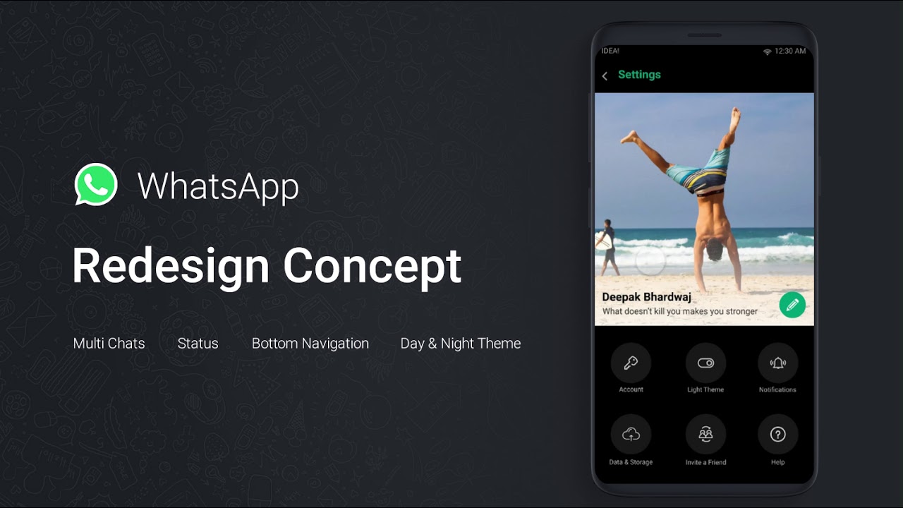 WhatsApp Design Concept