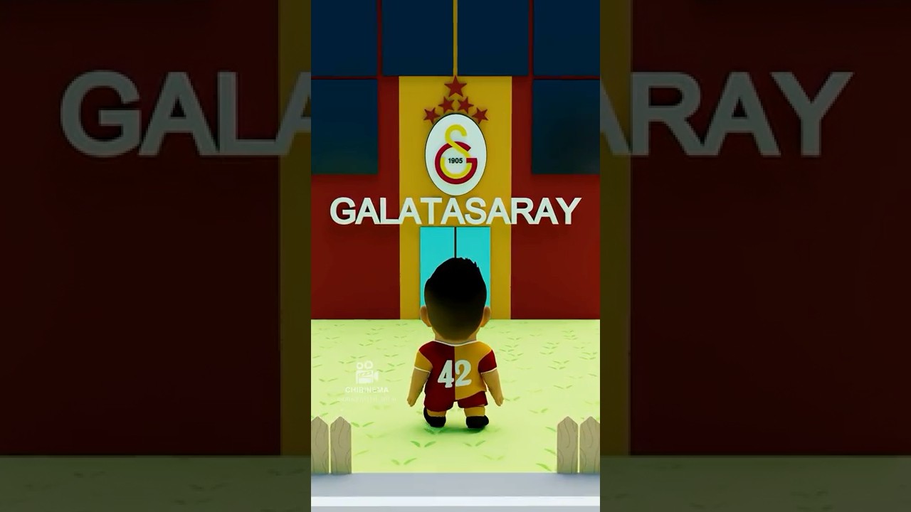 Abdülkerim Bardakcı Galatasaray Transfer – in Chibi Style Animation - Handcrafted - No AI