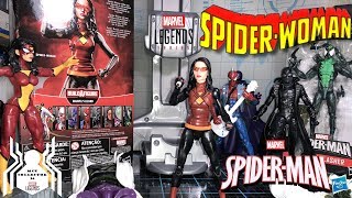 Marvel Legends Spider-Woman Spider-Man Lizard Baf Wave Review