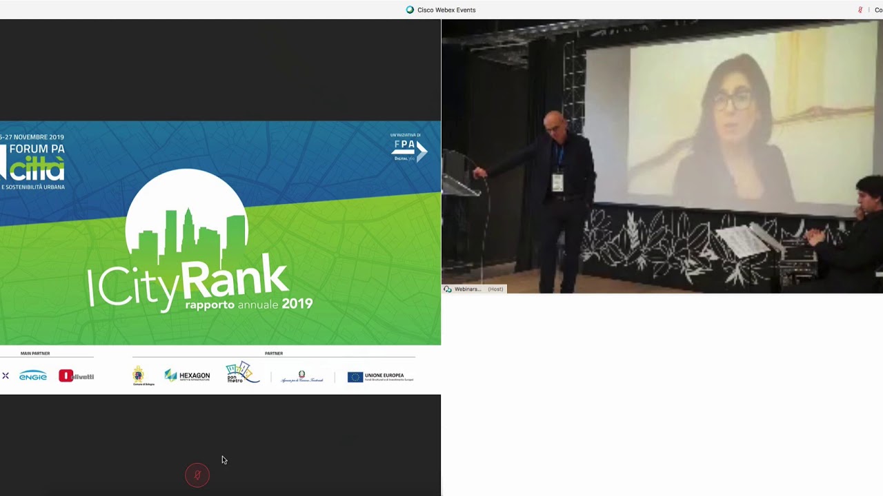 Presentazione del rapporto ICity Rank 2019
