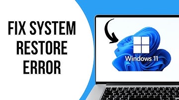 How Fix System Restore Failed Problem Windows 11 ?