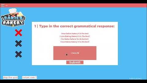 Bakiez Bakery Job Center Answers (April 2020)