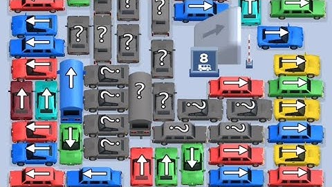 Car Jam Level 66 Game Walkthrough || Bus Out - Bus Jam Puzzle Game