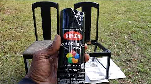 Krylon Spray Paint Review: Krylon Spray Paint in Action