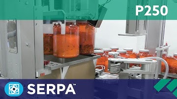 P250 Top Load Case Packer running large bottles of nutritional supplement