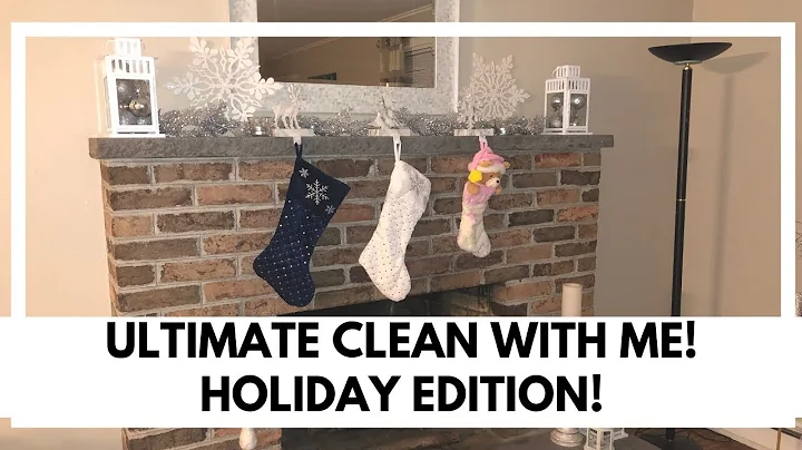 ULTIMATE CLEAN WITH ME FOR THE HOLIDAYS! | VLOGMAS DAY 5!