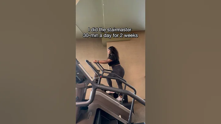 WOW! Weight Loss Results from the Stairmaster Challenge #fitness #weightloss #shorts #short