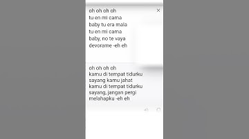 Thumbnail of Nikmati lagu nya Bukan liriknya #mala #spanish #spanyol #lirik #trend #shorts
