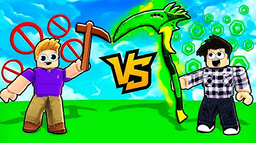 NOOB SANS ROBUX VS NOOB AVEC ROBUX DANS MINING SIMULATOR 2 *JE L