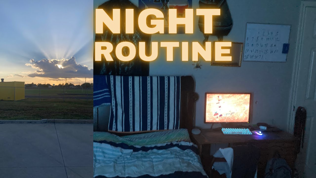 Footballer Night Routine My night routine for the football szn as a 8th grader.👀 ️ - YouTube