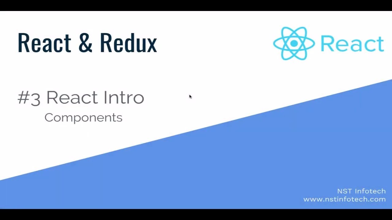 Lesson 17: components in react Hindi | NST Infotech