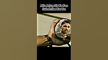 Allu Arjun Action Style 😈😍 || Allu Arjun Attitude Status #shortsvideo #attitude #shorts