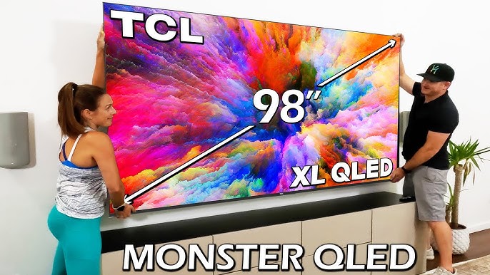 98" TCL XL QLED TV - Truly Gigantic! - YouTube