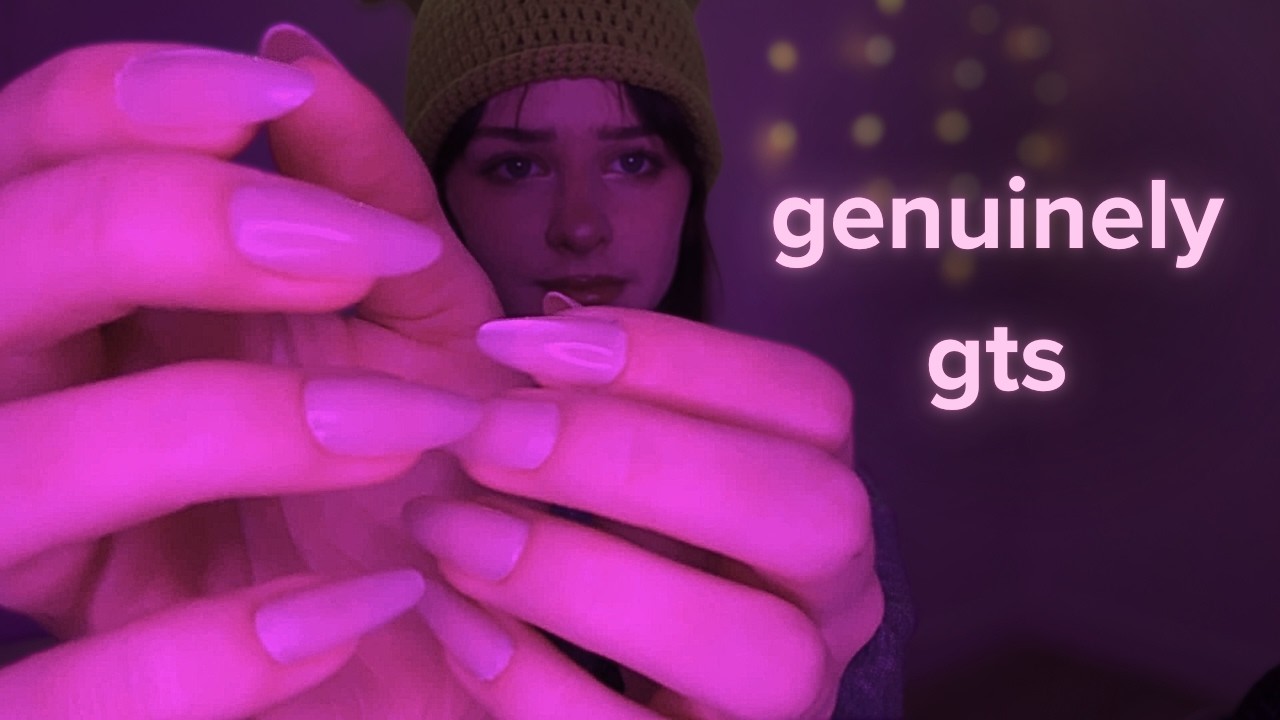 CRISPY nail sounds (tapping, scratching, back of nails, etc) | ASMR (No Talking)