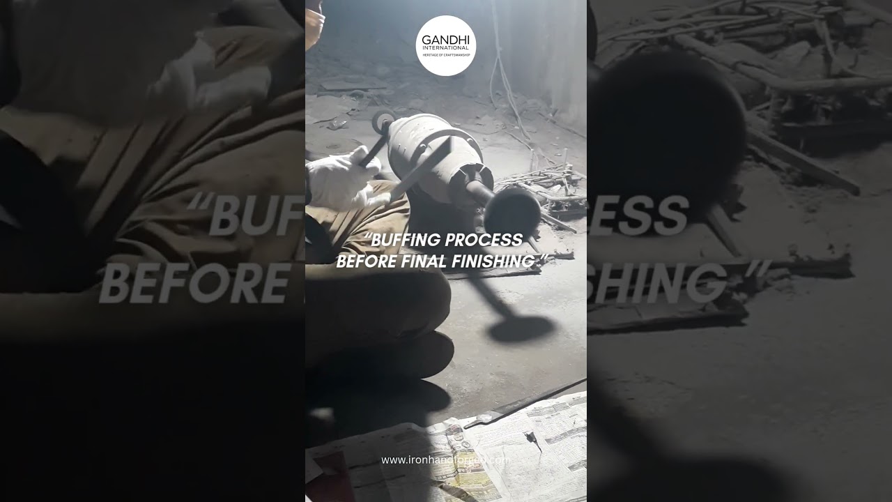 From Rough to Mirror Shine ✨ Buffing Process Before Final Finish