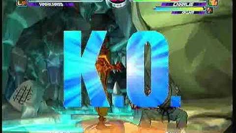 MvC2 Online (360): Synkiller vs Brett (first to 10) part 2 .:5.12.10:.
