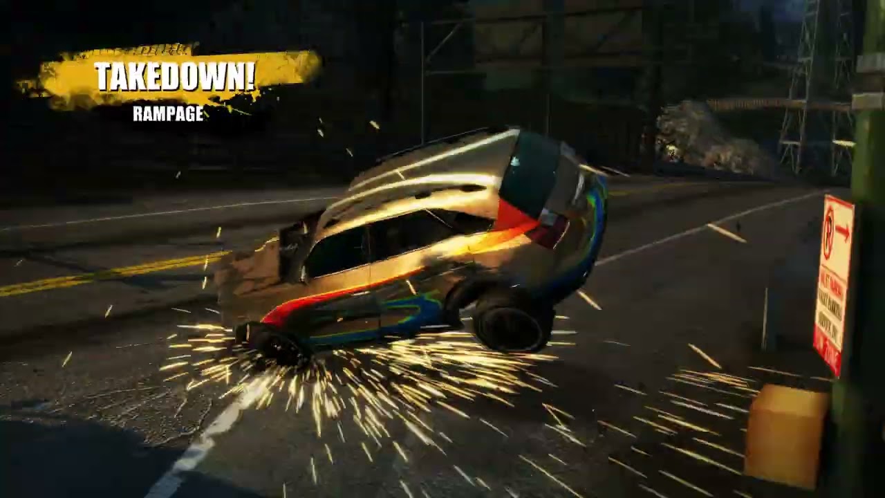 Burnout Paradise Remastered/Road Rage with Hunter Takedown Dirt Racer