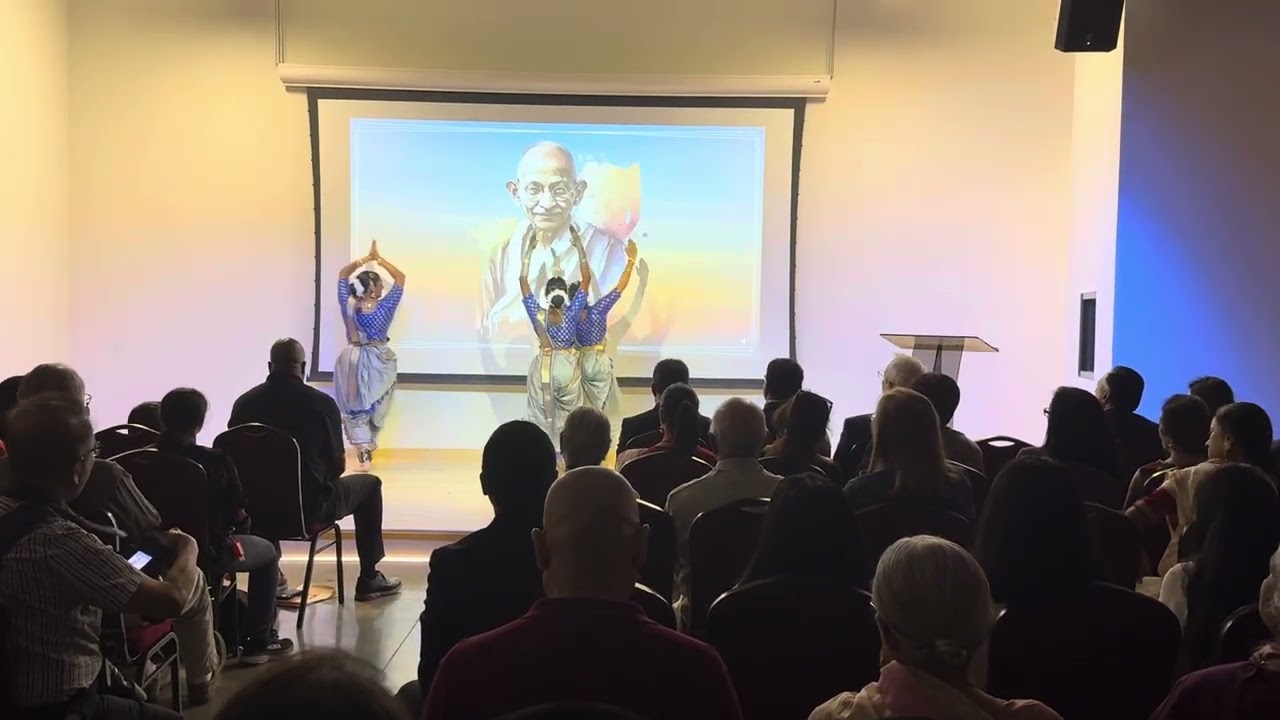 Charishnu at the Eternal Gandhi Museum Houston