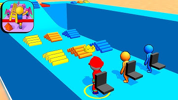 LADDER RACE 🧱💎 Gameplay All Levels Walkthrough iOS, Android New Game Update Trailer Max Level 13-14