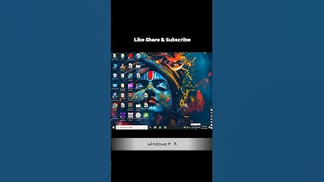 How to shut down PC ||#tricks #computer #pc