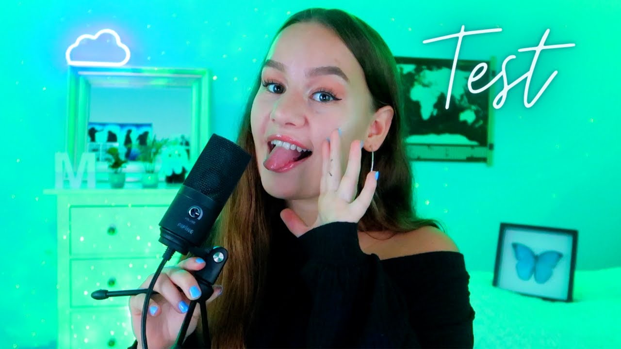 [ASMR] 🎙New Microphone TEST🎙(Fifine K669) | Trigger Assortment | ASMR Marlife